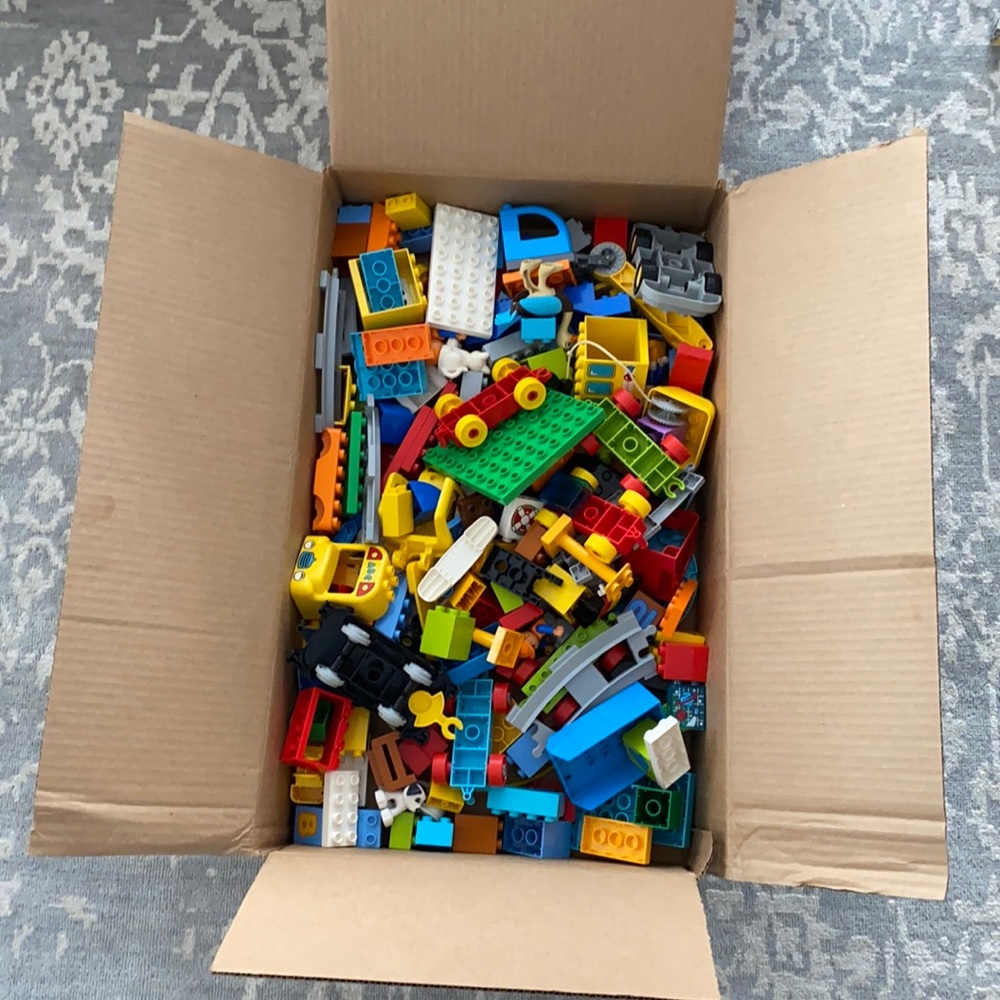 Various Lego Duplo pieces